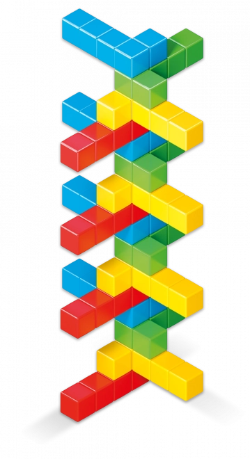 GEOMAG Magnetische blokken Magicube Groene Lijn 64 blokken