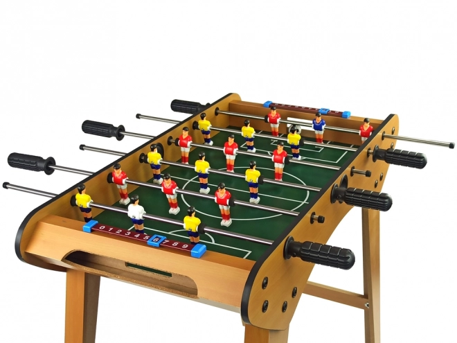 Grote houten voetbaltafel Houten spel Tafelvoetbal