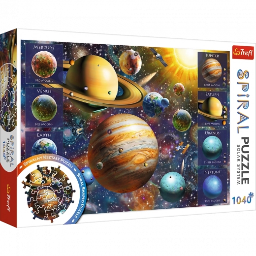 puzzel spiraal zonnestelsel 1040 stukjes