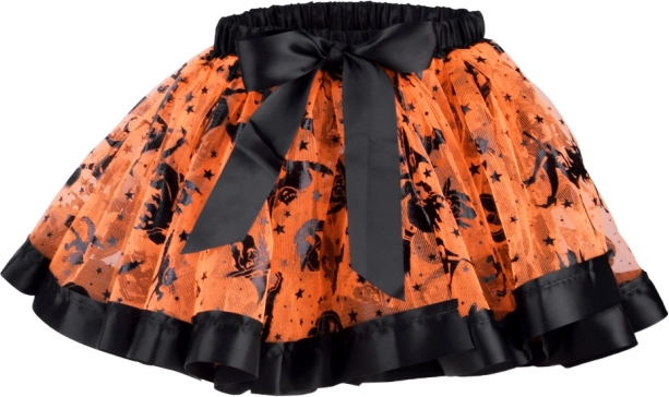 Tutu-rok met Halloweenprints