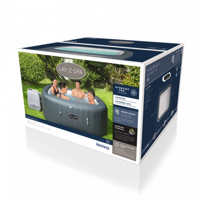 Opblaasbare jacuzzi Lay-Z-Spa Hawaii HydroJet Pro