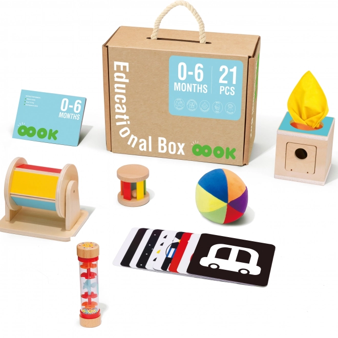 Educatieve doos TOOKY TOY XXL Montessori 6v1