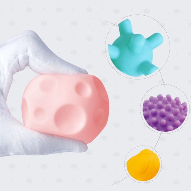 Sensorische balletjes voor de kleintjes set van 8 stuks