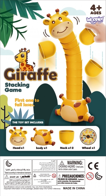 Stapelaarspeelgoed Giraffe van WOOPIE