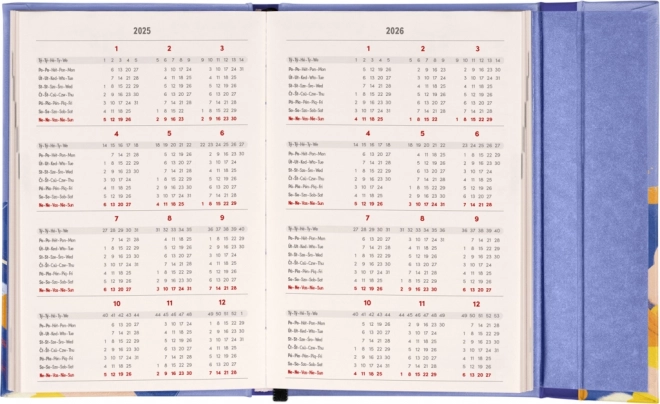 NOTIQUE Wekelijkse magnetische agenda De Kleine Prins 2025, 11 x 16 cm