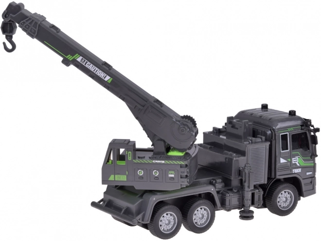 Bouwkraanwagen met LED-verlichting