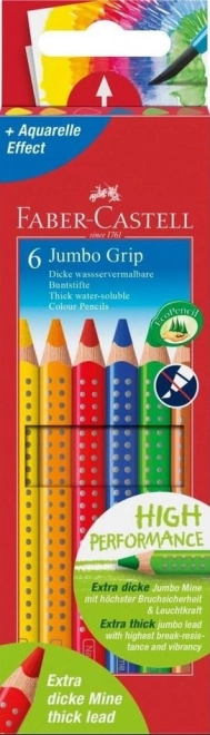 Faber-Castell Kleurpotloden Jumbo Grip 6 stuks
