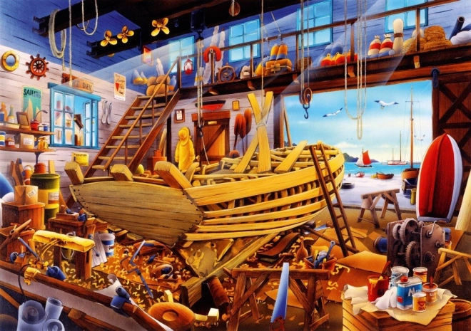 Puzzel Werf 1000 stukjes Bluebird