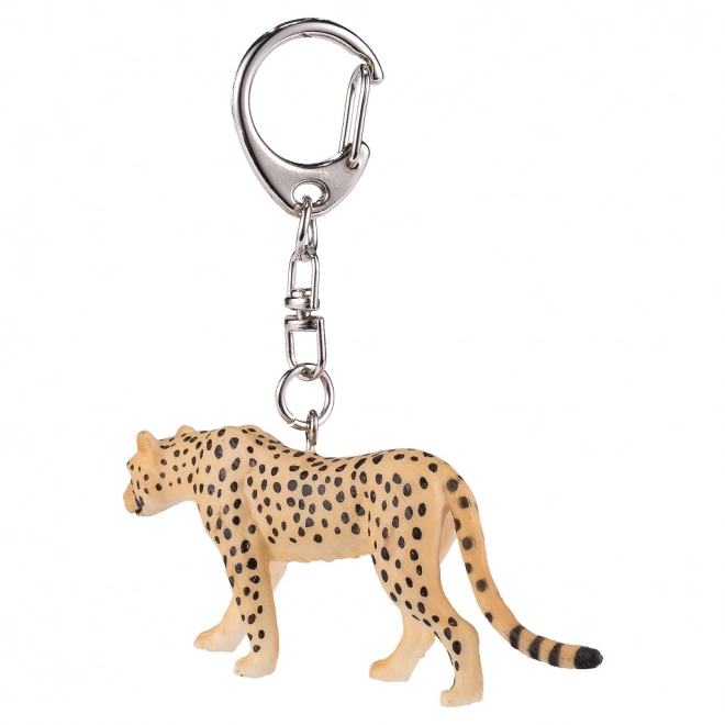 Sleutelhanger met cheetah-figuur
