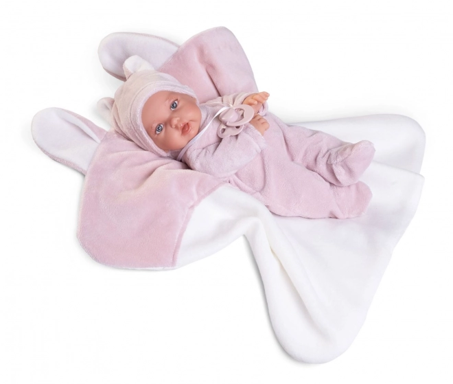 Antonio Juan 12439 PETIT - realistische pop met zacht stoffen lichaam - 27 cm