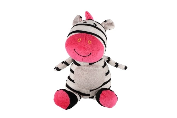 Pluche rammelaar Zebra voor baby's