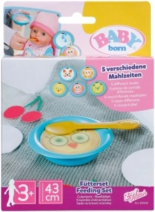 BABY born voerset voor de baby – magische bordjes met kom en lepeltje