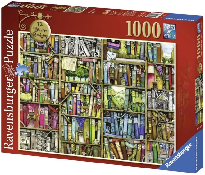 Ravensburger puzzel bizarre bibliotheek 1000 stukjes