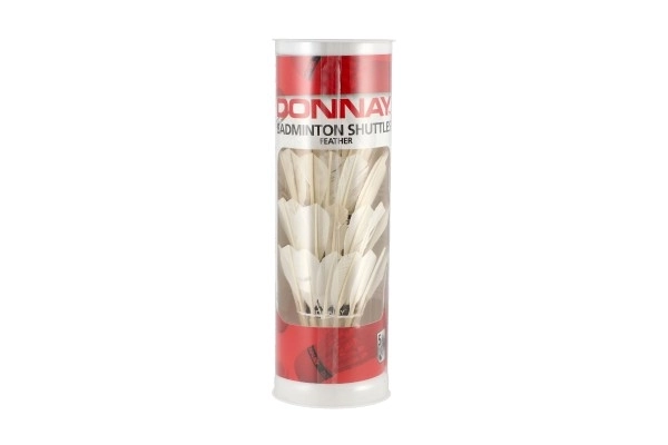 Shuttles / Mandjes voor badminton pluim 5 stuks in buis 6,5x19,5x6,5cm