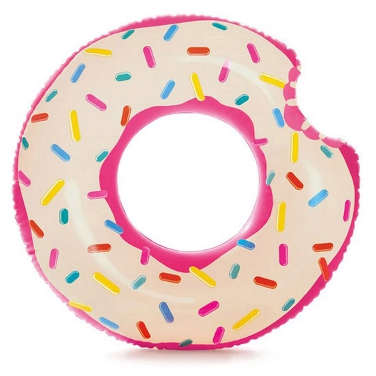 Opblaasbare donut in de vorm van een brood 1,07m x 99cm