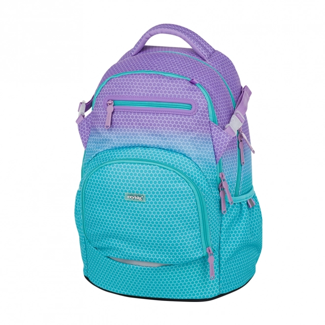 Schoolrugzak OXY Ombre Blauw- roze