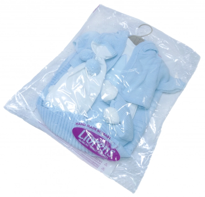 Llorens M740-45 outfit voor babypop NEW BORN maat 40-42 cm