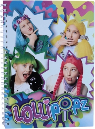 notitieboek A5 Lollipopz met ringband