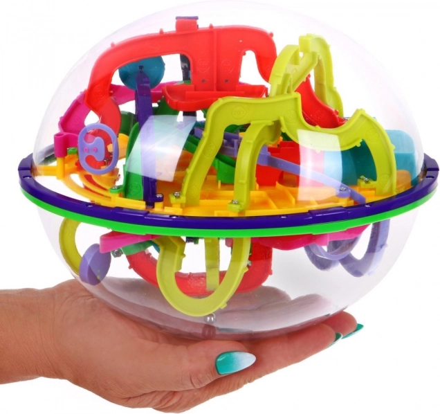 Magische 3D-bal met doolhof voor kinderen 6+, 299 niveaus – logica- en behendigheidsspel