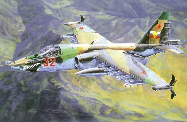 Modelvliegtuig Soechoj Su-25K