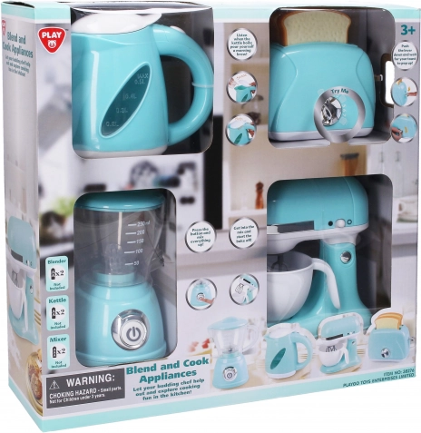 Playgo keukenapparaten set 4 stuks