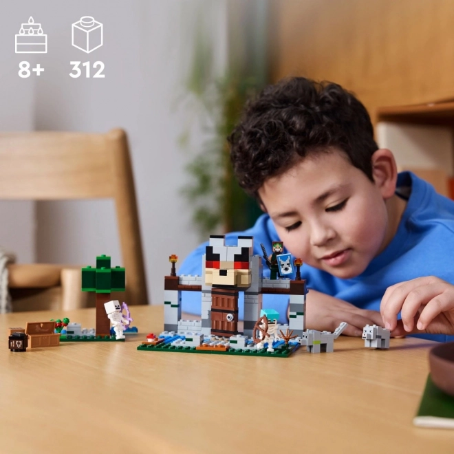 LEGO Minecraft 21261 Wolven Fort