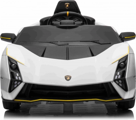 Elektrische kinderauto LAMBORGHINI Invencible – wit