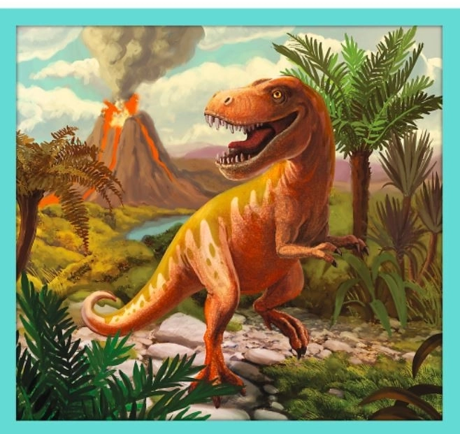 Puzzel Ontmoet de Dinosauriërs