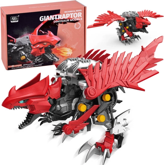 Bionische raptor – beweegbaar model om te bouwen