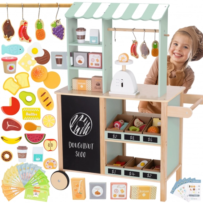 Houten winkel voor kinderen van WOOPIE GREEN