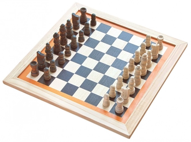 Spelset in houten doosje