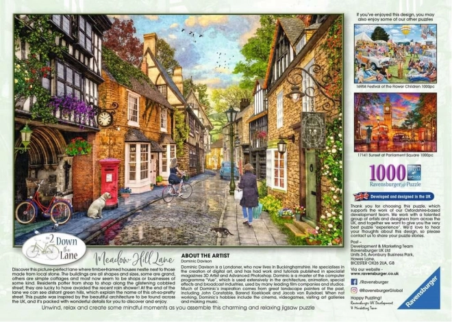 Puzzel 1000 stuks Meadow Hill Lane
