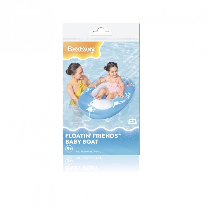Ponton Blauwe Dolfijn 102x69 cm BESTWAY