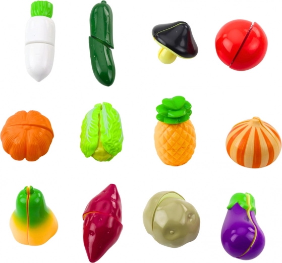 Realistisch snijden met klittenbandverbinding