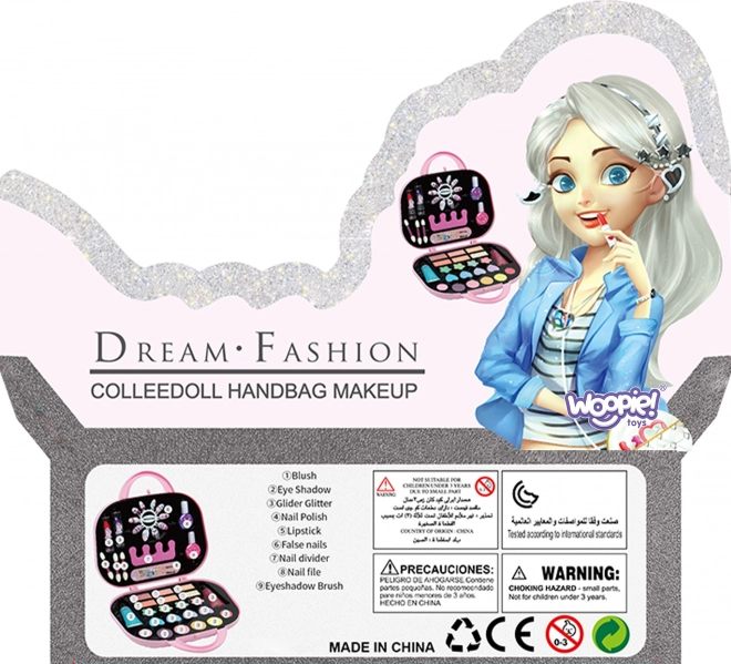 Woopie Art&Fun cosmeticaset voor kinderen in een cosmeticatasje
