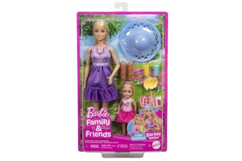 Barbie Familie en Vrienden op de picknick