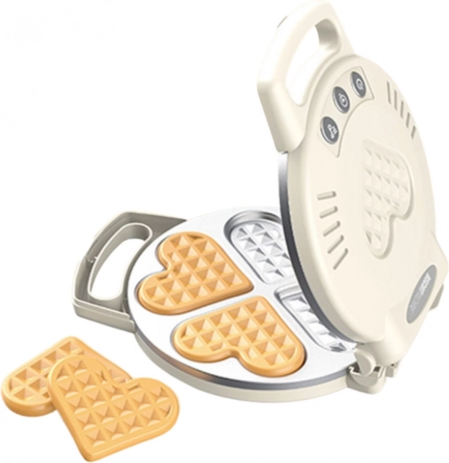 Wafelijzer en verwisselbare vormen voor zoet plezier