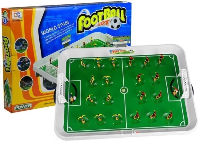 Tafelvoetbal op veren Groot Voetbalveld