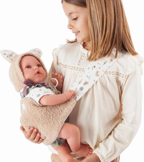 Realistische babypop met zacht lichaam - 42 cm