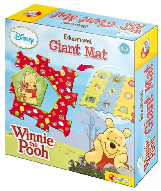 Lisciani Puzzel Winnie de Poeh gigantische mat 12 stukken