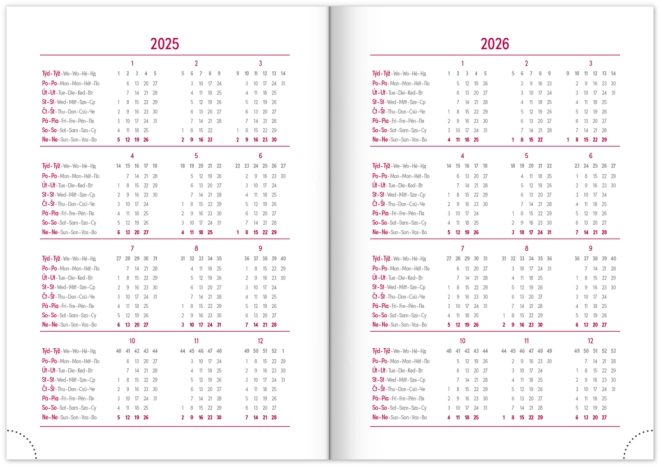Overzichtelijke planning voor 2025–2026