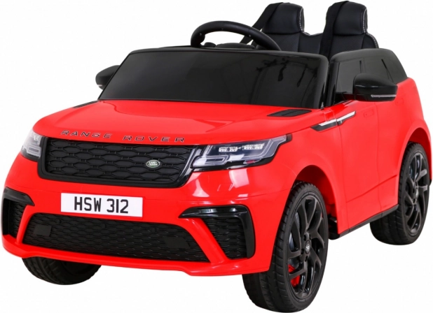 Elektrische kinderauto Range Rover Velar met afstandsbediening – Rood