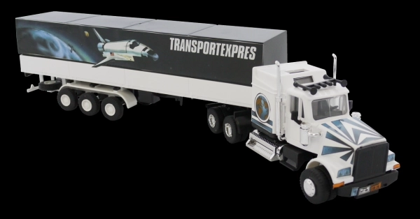 Bouwpakket Monti System MS 24 Transport Express Western star 1:48 in doos 32x20x7,5cm
