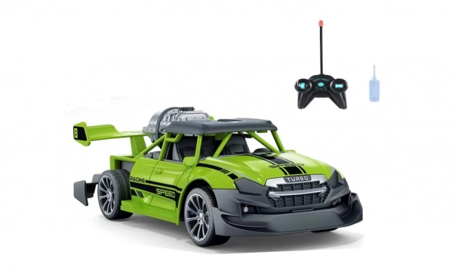 RC auto 1:20 met rookeffect rood