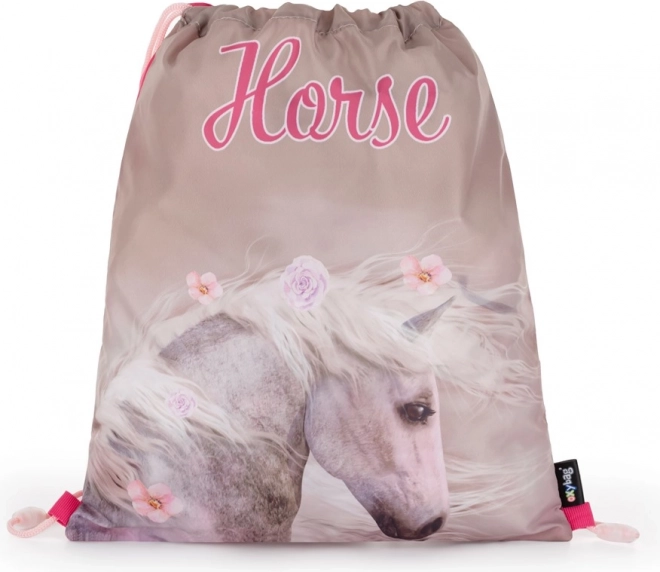 OXYBAG Schoolpakket 3-delig Premium Light Paard Romantisch