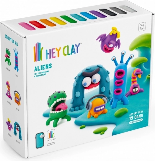 15 kleuren lichte zelfhardende klei