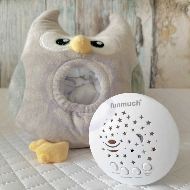 Sova pluchen slaapliedjesprojector 2-in-1 - 10 slaapliedjes
