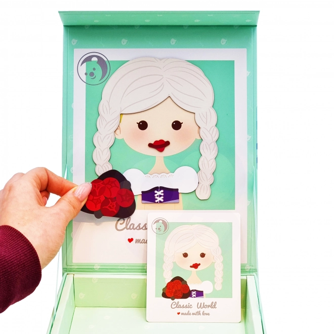 Magnetische puzzel Prinses