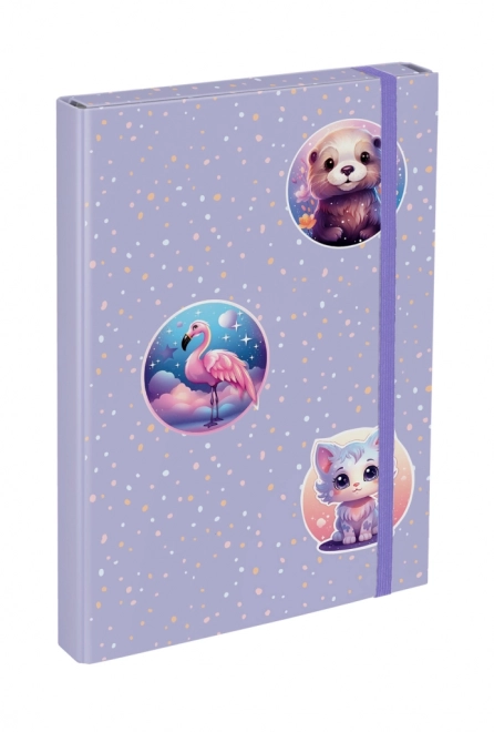 BAAGL Mappen voor schoolschriften A4 Huisdieren
