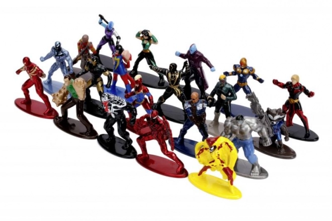 Marvel Metalen verzamelbare nanofiguren 20 stuks